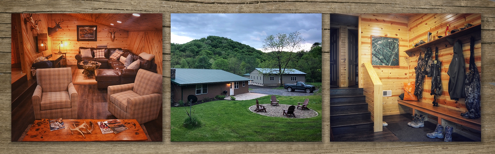Whitetail Deer Hunting Lodge PA
